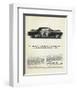 Lincoln 1963 - Added Power-null-Framed Art Print