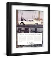 Lincoln 1963 - Pure Elegance-null-Framed Art Print