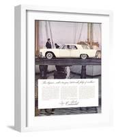 Lincoln 1963 - Pure Elegance-null-Framed Art Print