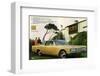 Lincoln 1968 Coupe Roof Line-null-Framed Premium Giclee Print