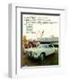 Lincoln 1968 Distinguished Car-null-Framed Art Print