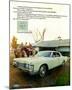 Lincoln 1968 Distinguished Car-null-Mounted Art Print