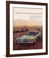 Lincoln 1969 Contntl. Mark III-null-Framed Art Print