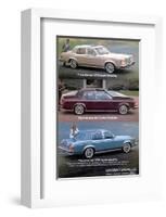 Lincoln 1979 Most Personal Car-null-Framed Art Print