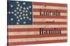 Lincoln and Hamlin Campaign Banner-null-Stretched Canvas