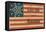 Lincoln and Hamlin Campaign Flag-null-Framed Stretched Canvas
