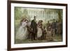 Lincoln and the Contraband-Jean Leon Gerome Ferris-Framed Premium Giclee Print