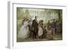 Lincoln and the Contraband-Jean Leon Gerome Ferris-Framed Giclee Print