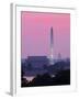 Lincoln and Washington Memorials and Capitol, Washington D.C. Usa-Walter Bibikow-Framed Photographic Print