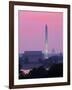 Lincoln and Washington Memorials and Capitol, Washington D.C. Usa-Walter Bibikow-Framed Photographic Print