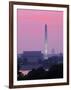 Lincoln and Washington Memorials and Capitol, Washington D.C. Usa-Walter Bibikow-Framed Photographic Print