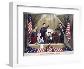 Lincoln Assassination-null-Framed Giclee Print