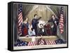 Lincoln Assassination-null-Framed Stretched Canvas