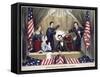 Lincoln Assassination-null-Framed Stretched Canvas