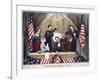 Lincoln Assassination-null-Framed Giclee Print