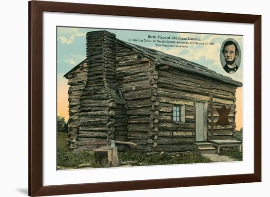 Lincoln Birthplace, Hardin County, Kentucky-null-Framed Premium Giclee Print