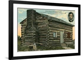 Lincoln Birthplace, Hardin County, Kentucky-null-Framed Premium Giclee Print