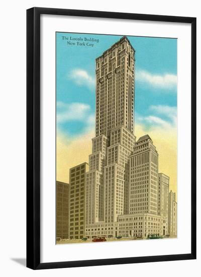 Lincoln Building, New York City-null-Framed Art Print