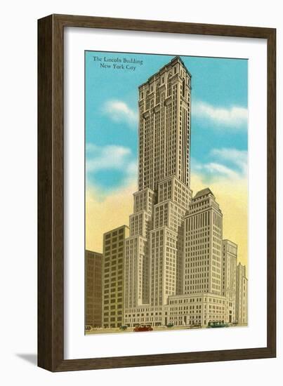 Lincoln Building, New York City-null-Framed Art Print