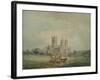 Lincoln Cathedral, 1797 (W/C on Paper)-Thomas Girtin-Framed Giclee Print