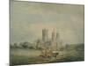 Lincoln Cathedral, 1797 (W/C on Paper)-Thomas Girtin-Mounted Giclee Print