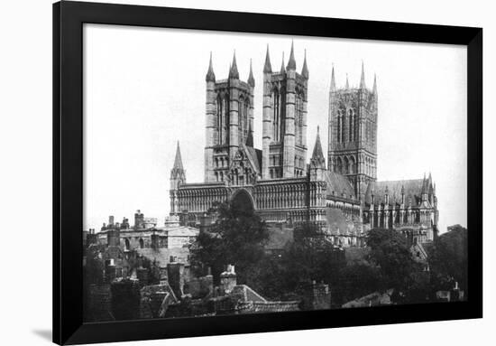 Lincoln Cathedral, 1926-null-Framed Giclee Print