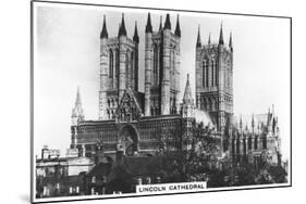 Lincoln Cathedral, 1936-null-Mounted Giclee Print