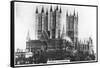 Lincoln Cathedral, 1936-null-Framed Stretched Canvas