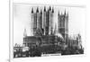 Lincoln Cathedral, 1936-null-Framed Giclee Print