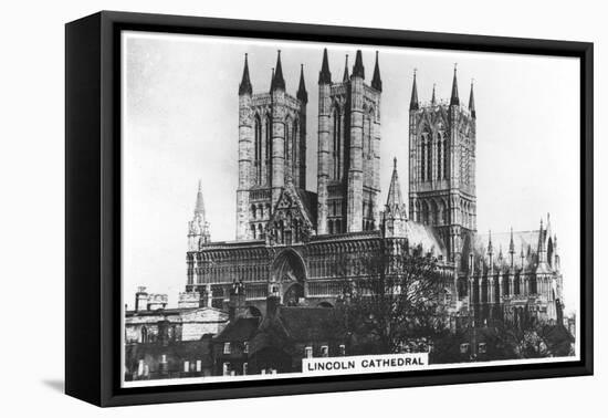 Lincoln Cathedral, 1936-null-Framed Stretched Canvas