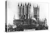 Lincoln Cathedral, 1936-null-Stretched Canvas