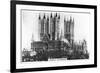 Lincoln Cathedral, 1936-null-Framed Giclee Print