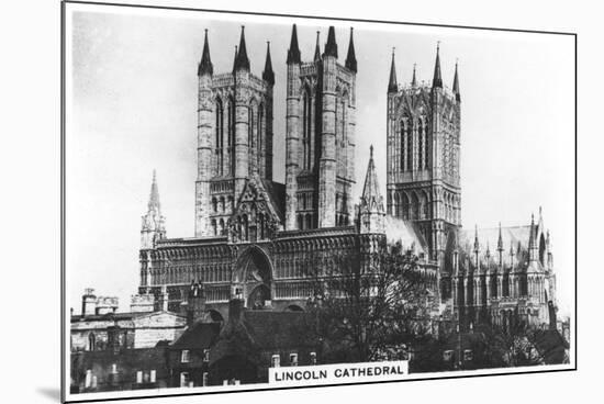 Lincoln Cathedral, 1936-null-Mounted Giclee Print