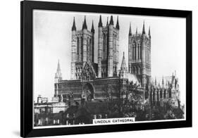 Lincoln Cathedral, 1936-null-Framed Giclee Print