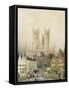 Lincoln Cathedral, 19th Century-Peter De Wint-Framed Stretched Canvas