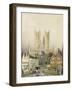 Lincoln Cathedral, 19th Century-Peter De Wint-Framed Giclee Print