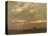 Lincoln Cathedral at Sunset, 1912-Albert Goodwin-Stretched Canvas