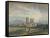 'Lincoln Cathedral', c1795-Thomas Girtin-Framed Stretched Canvas