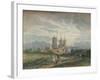 'Lincoln Cathedral', c1795-Thomas Girtin-Framed Giclee Print