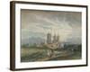 'Lincoln Cathedral', c1795-Thomas Girtin-Framed Giclee Print