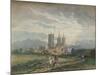 'Lincoln Cathedral', c1795-Thomas Girtin-Mounted Giclee Print