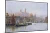 Lincoln Cathedral from the River-Walker Stuart Lloyd-Mounted Giclee Print