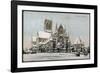 Lincoln Cathedral in the Snow-null-Framed Photographic Print