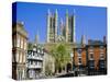 Lincoln Cathedral, Lincoln, England, UK-Neale Clarke-Stretched Canvas