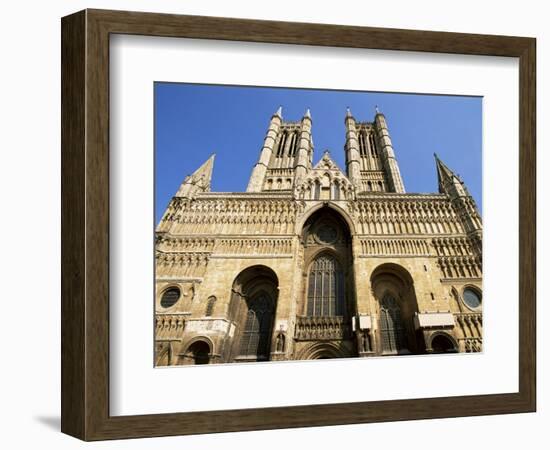 Lincoln Cathedral, Lincoln, Lincolnshire, England, United Kingdom-Neale Clarke-Framed Photographic Print