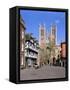 Lincoln Cathedral, Lincolnshire-Peter Thompson-Framed Stretched Canvas