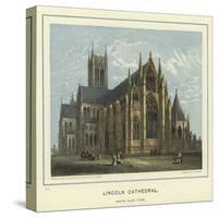 Lincoln Cathedral, South East View-Hablot Knight Browne-Stretched Canvas