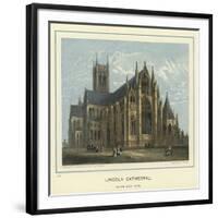 Lincoln Cathedral, South East View-Hablot Knight Browne-Framed Giclee Print