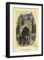 Lincoln Cathedral, South Entrance-Solomon Alexander Hart-Framed Giclee Print