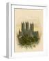 Lincoln Cathedral, South West-Arthur Wilde Parsons-Framed Giclee Print